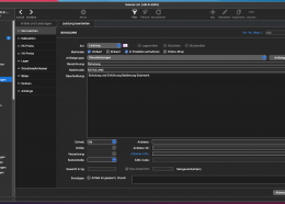 Adressen bearbeiten shakehands Kontor Darkmodus