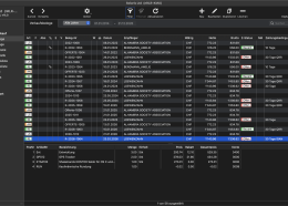 shakehands Kontor Verkaufsbelege Darkmodus